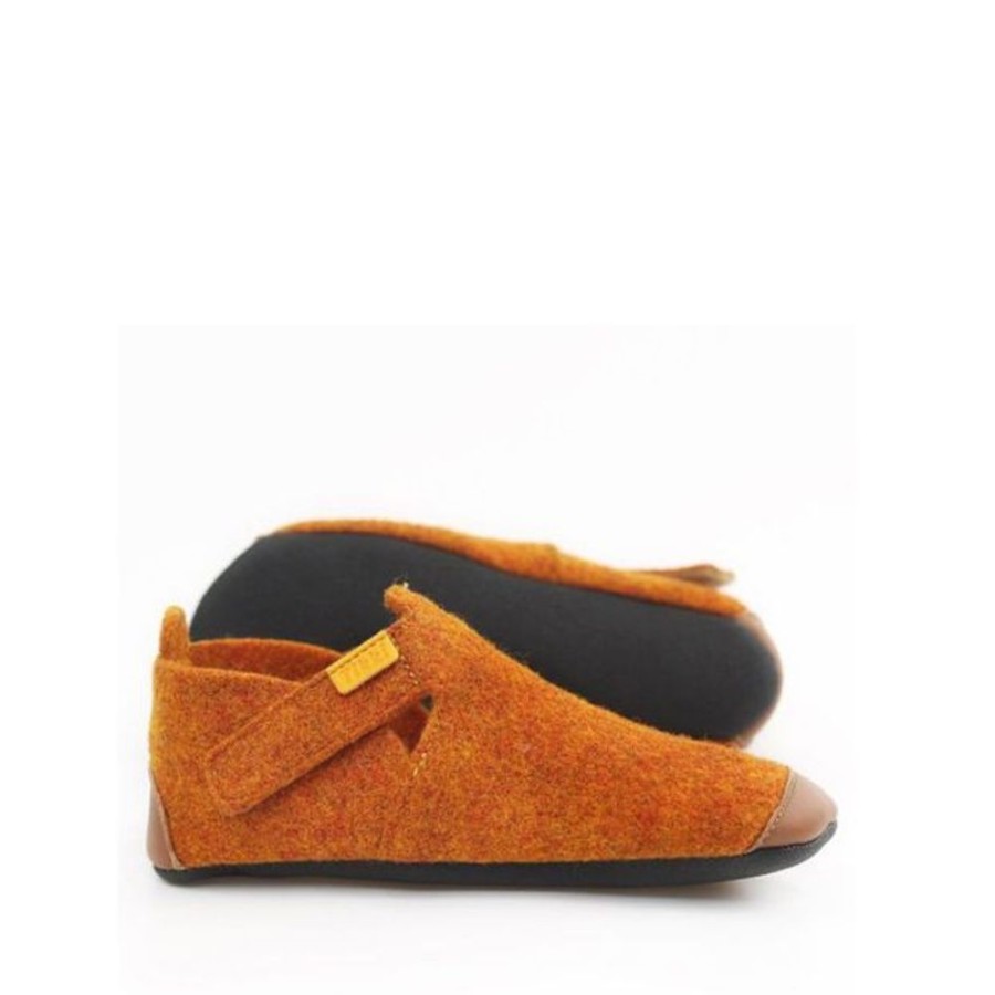 Kids Tikki Pre-Walkers | Tikki Kids Ziggy Wool Shoes Gingerbread