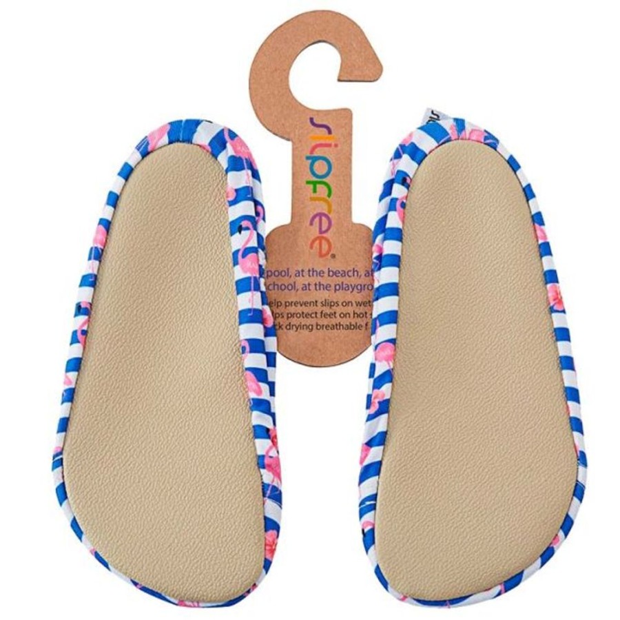 Kids Slipfree Sandals | Slipfree Kids Stripe Pool Shoes