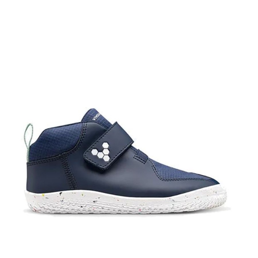 Kids VivoBarefoot Walking Boots | Vivobarefoot Kids Primus Bootie Midnight