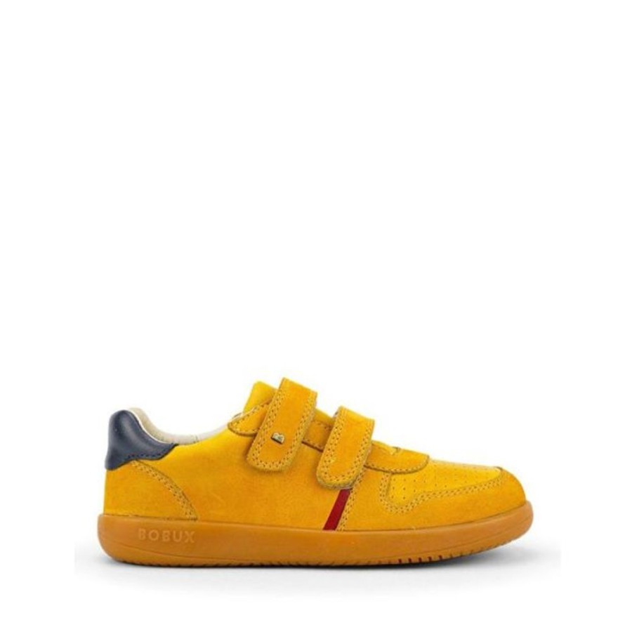 Kids Bobux Kid+ Trainers | Bobux Kid+ Riley Chartreuse Navy